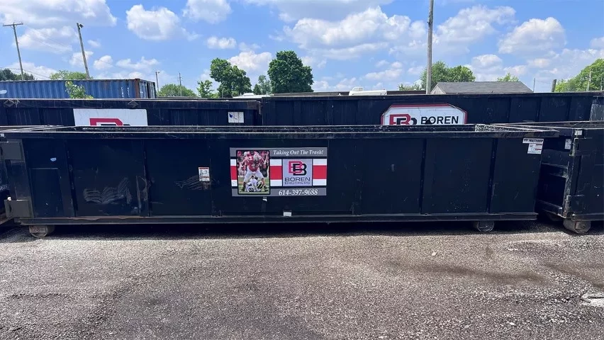 22 Cubic Yard Dumpster 22’ Long x 36” High Image